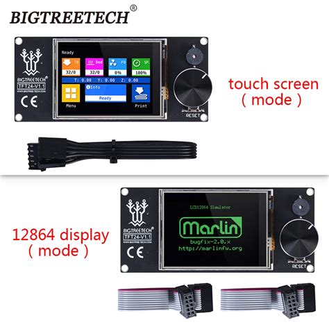 Bigtreetech Tft24 V1 1 Smart Controller Touch Screen With 12864 Lcd