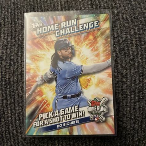 2024 BO BICHETTE Topps Series 1 Home Run Challenge Toronto Blue Jays