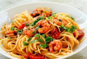 Spaghetti Et Crevettes Saut Es Rapide Et Savoureux Marmite Du Monde