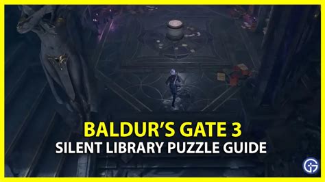 BG3 Silent Library Puzzle What Can Silence The Nightsong