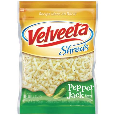 Velveeta Shreds Pepper Jack Shredded Cheese 8 Oz Ralphs