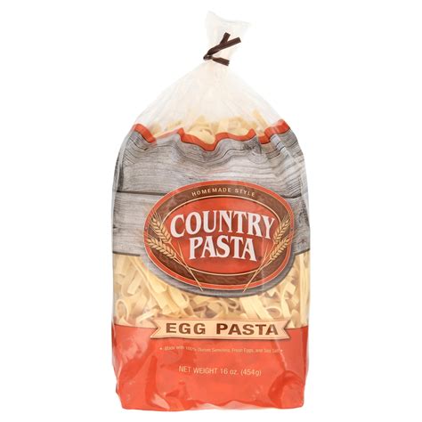 Country Pasta Homemade Style Egg Pasta 16 Oz Walmart