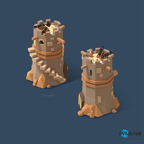 Pirates Of The Polygon Sea On Behance Low Poly Art Low Poly Models