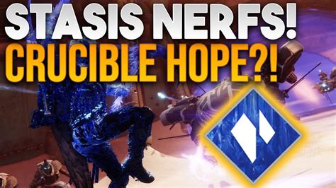 Destiny Stasis Nerfs Crucible Balance Changes Update Twab Youtube