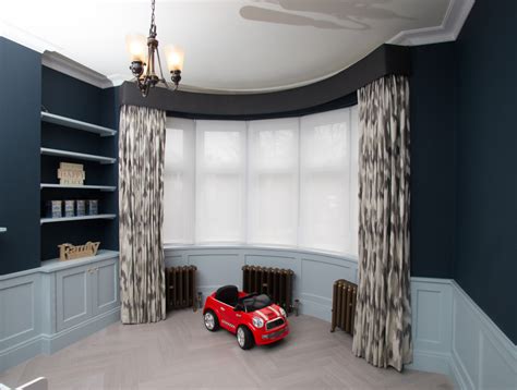 Bay Windows - Pelmets - London Curtains | Made to Measure Blinds & Curtains Shop London | UK