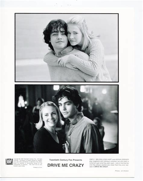 Drive Me Crazy-Melissa Joan Hart-Adrian Grenier-8x10-B&W-Still: Photograph | DTA Collectibles