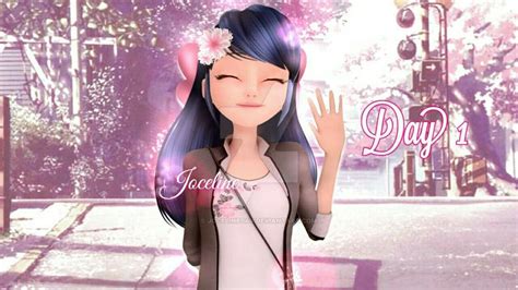 Marinette With Long Hair Day 1 By Jocelinetav Miraculous Ladybug Miraculous Ladybug Movie