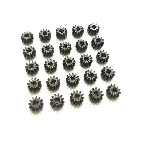 X Black Lego Technic Gear Tooth Double Bevel Ebay