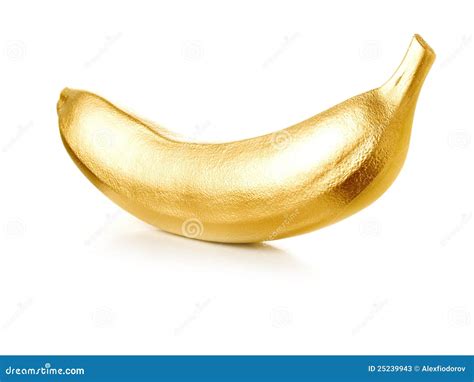 Golden Banana. Stock Photos - Image: 25239943