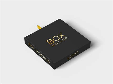 Branding Packaging Box Mockup | The Free Mockup