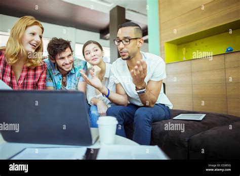 People working together in office Stock Photo - Alamy