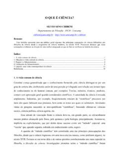 O QUE É CIÊNCIA Unicamp o que 201 ci 202 ncia unicamp pdf PDF4PRO