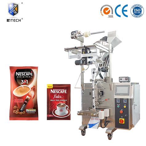 Kitech Automatic Powder Coffee Cereals Grain Pouch Sachet Tea Form Fill