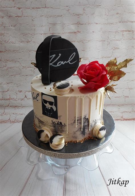 Karl Lagerfeld Cake Decorated Cake By Jitkap CakesDecor