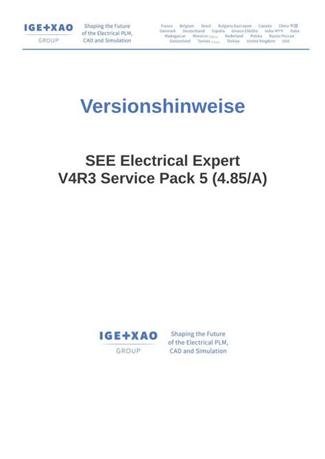 Pdf See Electrical Expert V R Service Pack A Das Alte