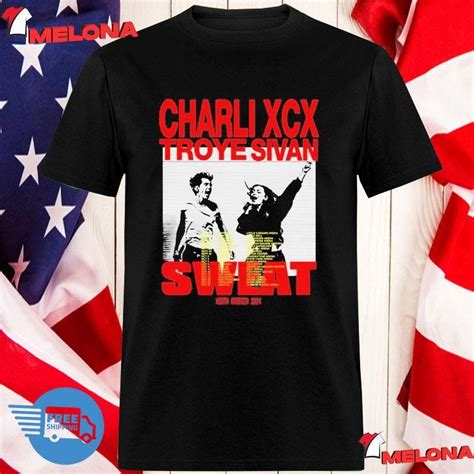 Official Charli Xcx Troye Sivan Sweat North America T Shirt