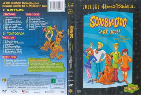 Capas Filmes Animação Scooby Doo Cadê Você 1 2 Temporadas