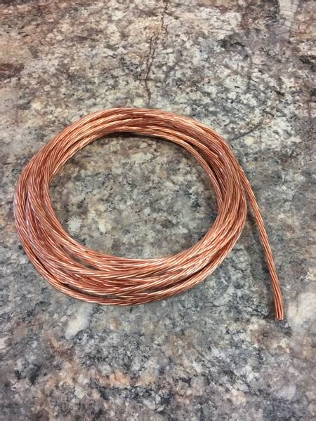 Replacement 6 ft. Stranded Copper 6 AWG Ground Wire