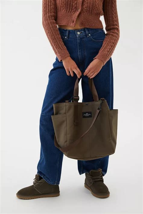 Bagsinprogress Side Pocket Tote Bag Urban Outfitters