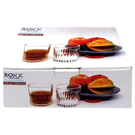 Roxx Sterling Glass Tumbler Ml Set Of Jiomart