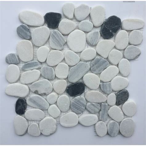 Fustone Orion 12 X 12 Natural Stone Pebbles Mosaic Wall And Floor Tile And Reviews Wayfair