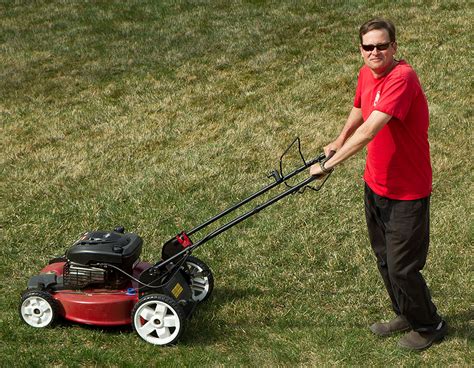 Toro Lawn Mower Cutting Grass