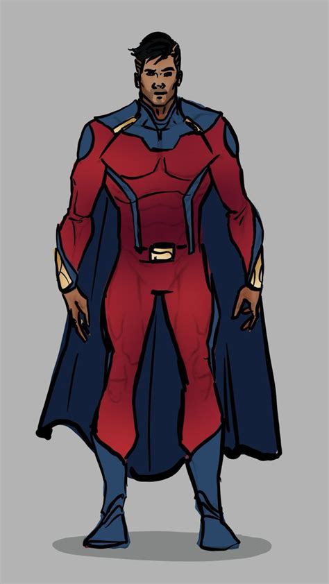 Mon El Comics Quick Redesign Superhero Design Marvel And Dc