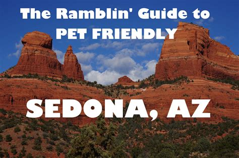 A Guide to Pet Friendly Sedona Arizona | Dog Friendly Hotels