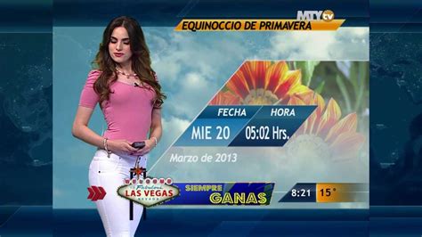 Fannia Lozano Y El Clima En Las Noticias Monterrey 0800 Am 15 Mar 2013