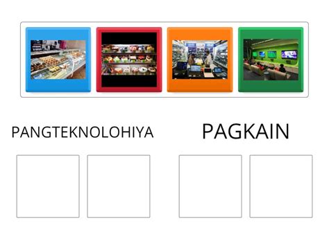 picture sorting activity  group sort