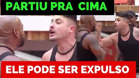 LUCAS PODE SER EXPULSO DA FAZENDA APÓS BR1G4R CÉZAR BLACK YouTube