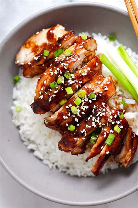 Soy Glazed Chicken Easy Delicious Recipes