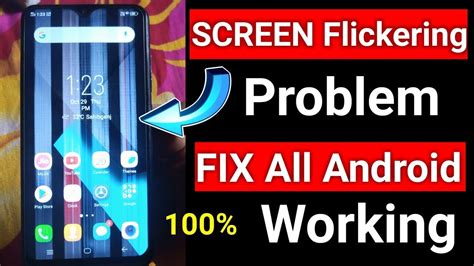 Fix Screen Flickering On Any Android And Display Line Problem Display