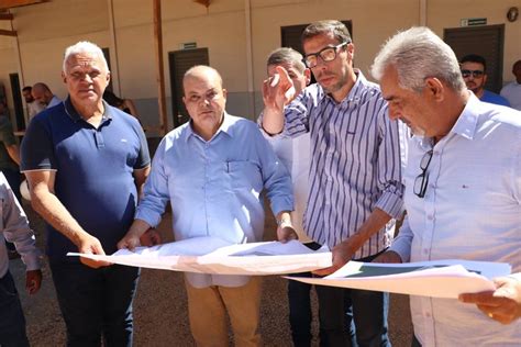 Ibaneis Visita Obras Vicente Pires Principal Foco De Seu Mandato