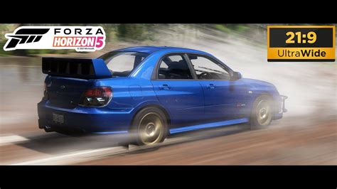 Rally In Forza Horizon 5 Subaru Impreza Wrx Sti Thrustmaster T150