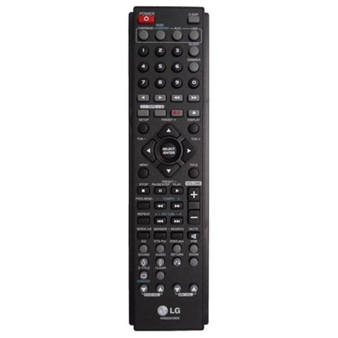 Controle Remoto LG HOME THEATER Universo Do Controle Remoto