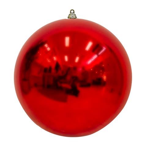 Bauble Shiny Red 500mm Christmas Decorations Brisbane