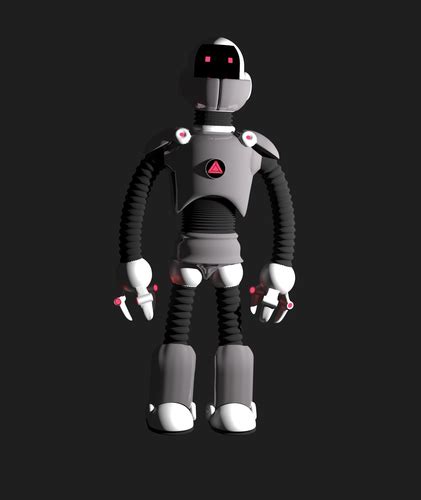 simple Robot 3D model | CGTrader