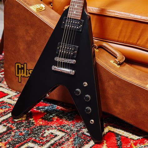 Gibson 80s Flying V Ebony Gladesville Guitar Factory