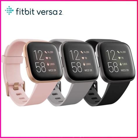 Fitbit Versa 2 3 Sense Health And Fitness Smartwatch With Heart