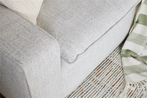 Aurora Light Gray Micro Small Two-arm Sectional