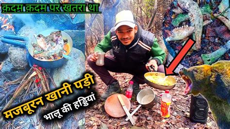 ये जंगल में क्या खाना पड़ा। Wild Life Forest Vlog Pahadi Lifestyle