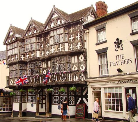 The Feathers Ludlow. | Ludlow, Jacobean architecture, Hotel