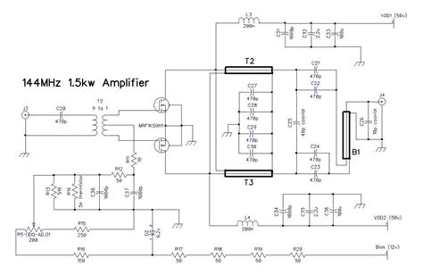 Design A High Frequency Rf Amplifier Circuit With Schematic