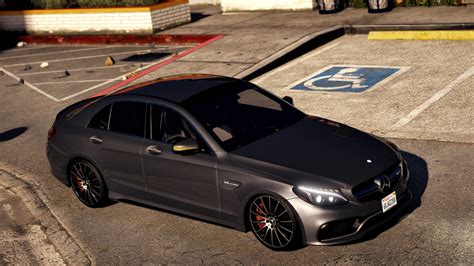 2017 Mercedes AMG C63 S Add On Replace GTA5 Mods