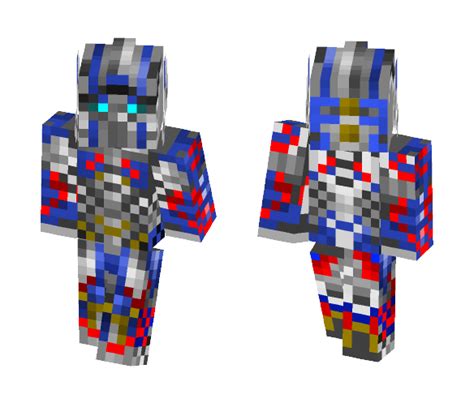 Download Optimus Prime Age Of Extinction Minecraft Skin For Free Superminecraftskins