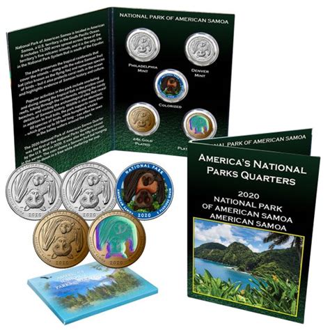 American Samoa National Park Enhanced Quarter Set