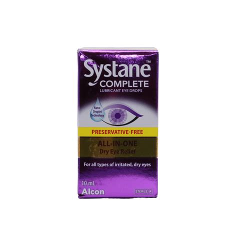 systane complete preservative  dry eye drops  types rose