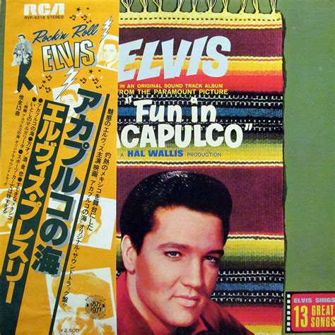 Elvis Presley Fun In Acapulco Vinyl Records Lp Cd On Cdandlp