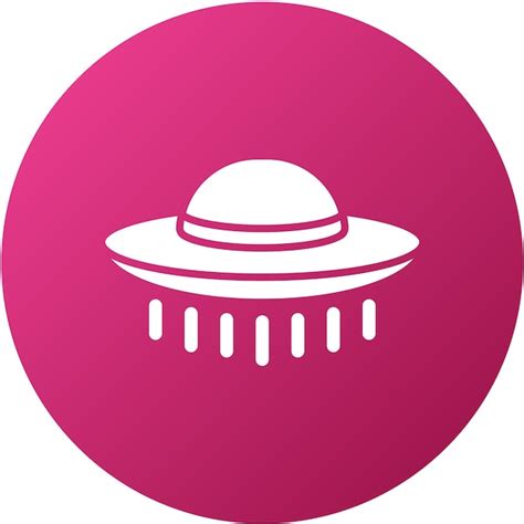 Dise O Vectorial Del Estilo Del Icono Ufo Vector Premium